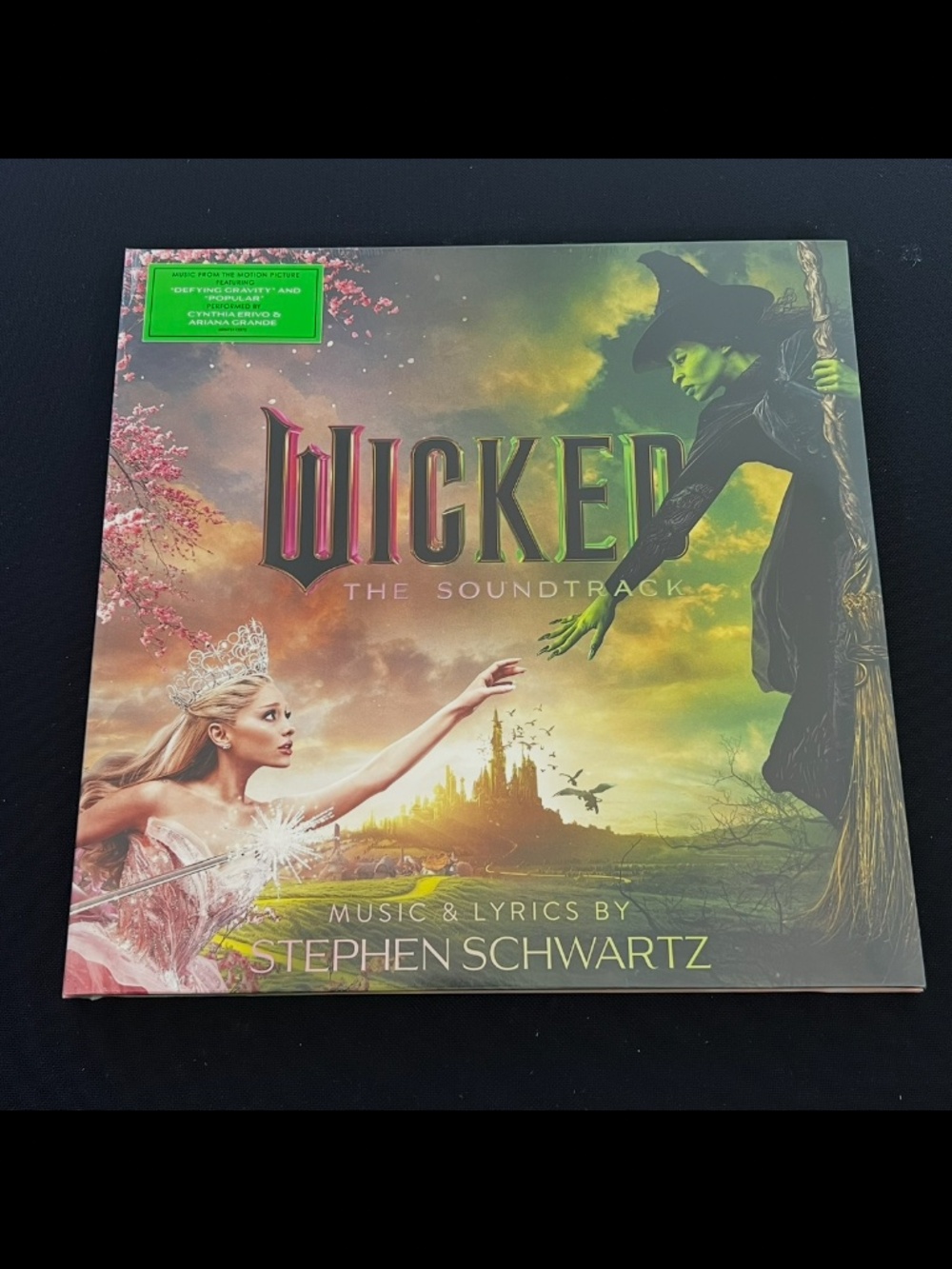 Wicked The Soundtrack 2LP Standard Black Ariana Grande Cynthia Erivo